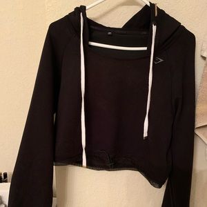 WSx GS Cropped Hoodie